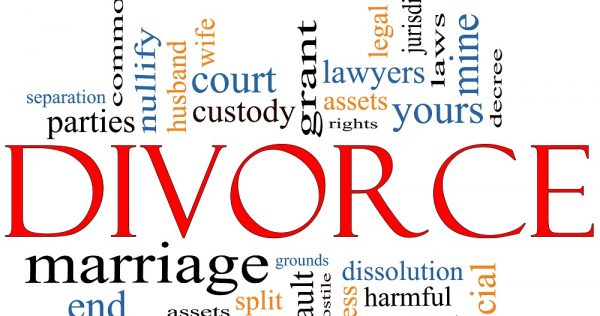 divorce during bankruptcy
